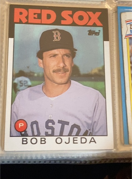 1986 Topps #11 Bob Ojeda — front