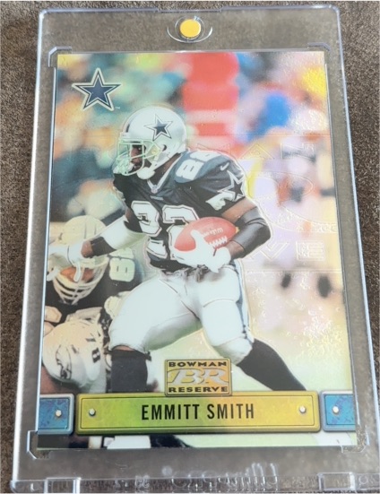 2000 Bowman Reserve #90 Emmitt Smith — front