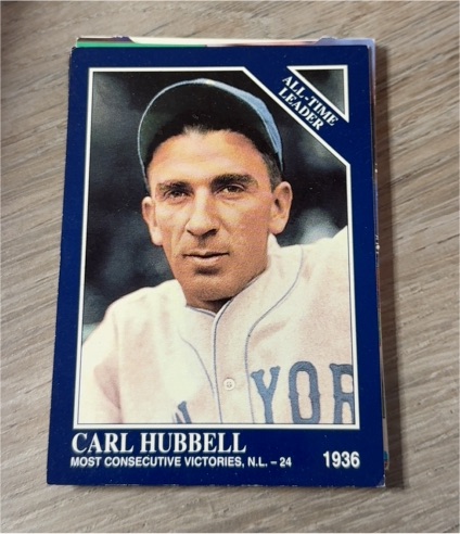 1936 The Sporting News Conlon Collection #253 Carl Hubbell — front