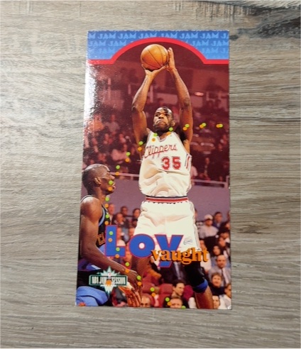 1995-96 Fleer NBA Jam Session #50 Loy Vaught — front