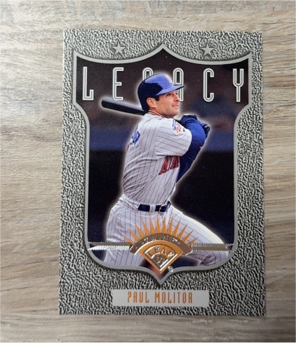 1997 Leaf Legacy #362 Paul Molitor — front