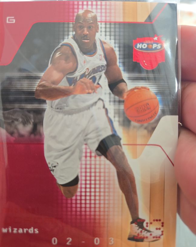 2002-03 Fleer Hoops Stars #23 Michael Jordan — front