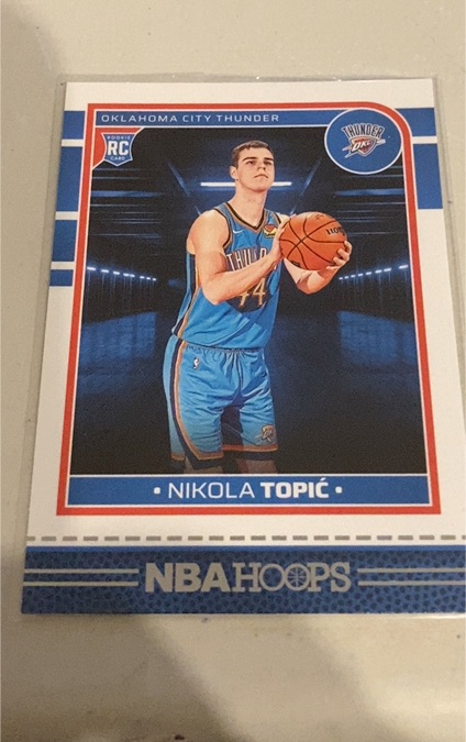2024-25 Panini NBA Hoops #242 Nikola Topić — front