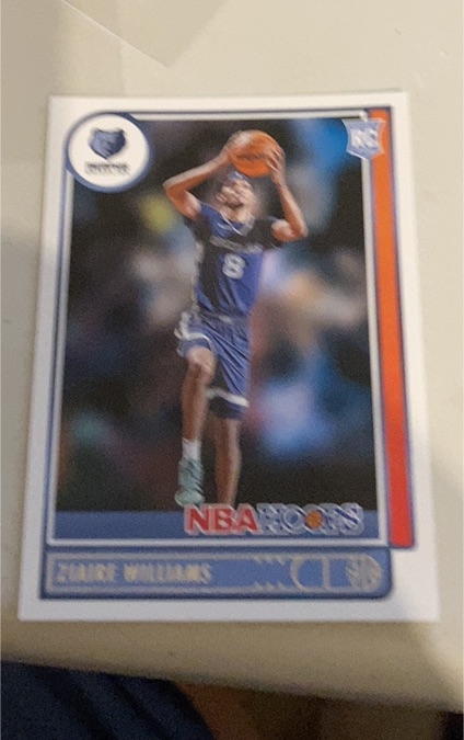 2021-22 Panini NBA Hoops #211 Ziaire Williams — front
