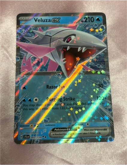 Veluza ex 043/159 Journey Together Pokémon TCG — front