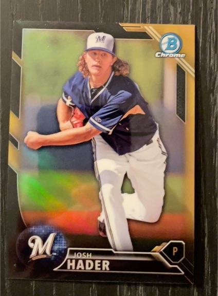 2016 Bowman Chrome Prospects #BCP216 Josh Hader — front