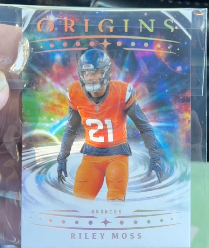 2025 Panini Origins #15 Riley Moss — front
