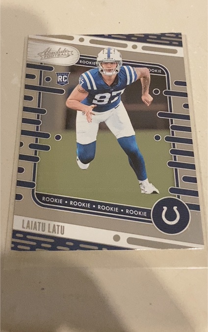 2024 Panini Absolute #115 Laiatu Latu — front