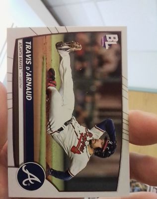 2023 Topps Big League #BL-TA Travis d'Arnaud — front