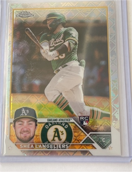 2023 Topps Chrome #127 Shea Langeliers — front
