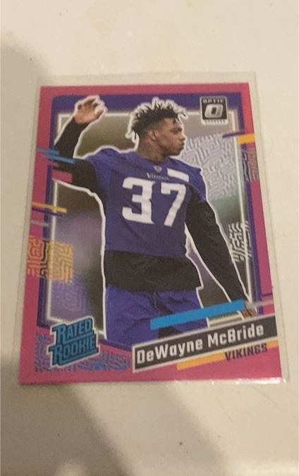 2023 Panini Donruss Optic Preview #366 DeWayne McBride — front