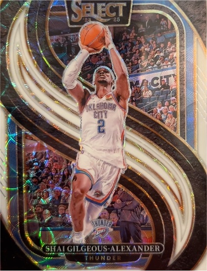 2024-25 Panini Select #131 Shai Gilgeous-Alexander — front