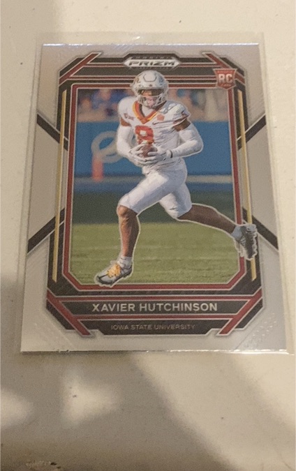 2023 Panini Prizm Draft Picks #153 Xavier Hutchinson — front