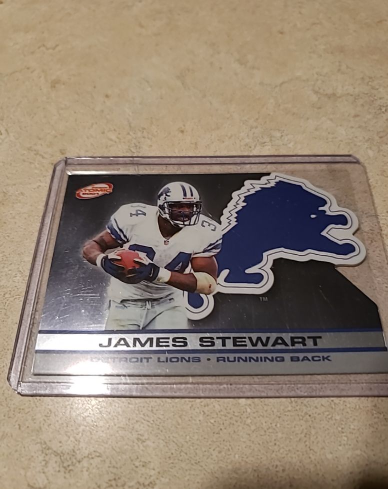 2001 Pacific Prism Atomic #52 James Stewart — front