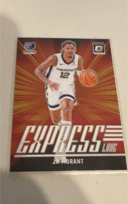 2024-25 Panini Donruss Optic #17 Ja Morant Express Lane — front