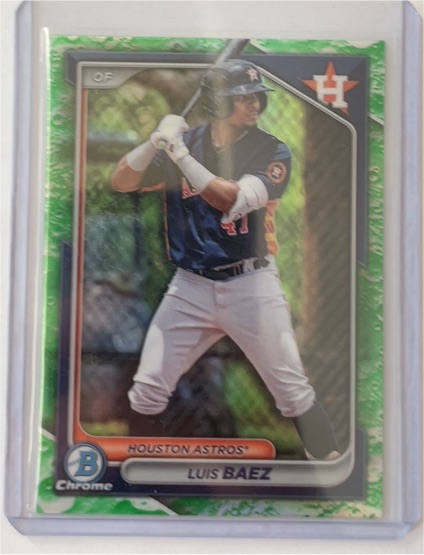 2024 Bowman Chrome Draft #BDC-110 Luis Baez — front