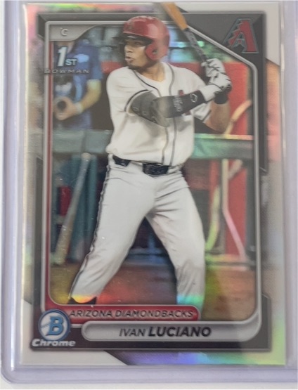 2024 Bowman Draft Chrome #BDC-29 Ivan Luciano — front
