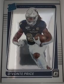 2022 Panini Chronicles Draft Picks Donruss Optic #29 D'Vonte Price — front