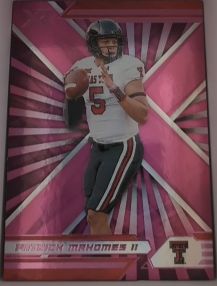 2022 Panini Chronicles Draft Picks XR Pink #25 Patrick Mahomes II — front