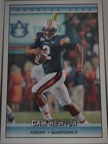 2022 Panini Chronicles Draft Picks Donruss Retro #3 Cam Newton — front