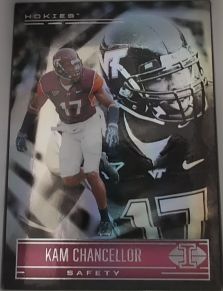 2022 Panini Chronicles Draft Picks #8 Kam Chancellor Illusions — front