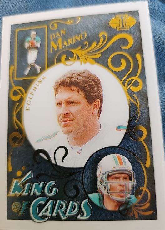 2021 Panini Illusions #KC-18 Dan Marino King of Cards — front