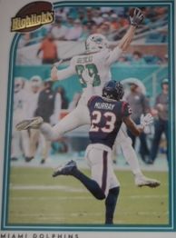2022 Donruss Highlights #H-MG Mike Gesicki — front