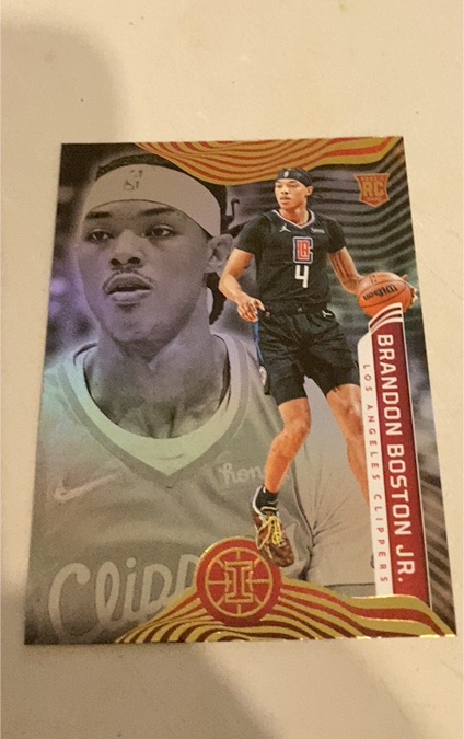 2021-22 Panini Illusions #193 Brandon Boston Jr. — front