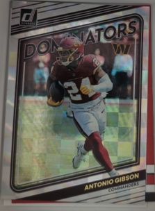 2022 Donruss #D18 Antonio Gibson Dominators — front