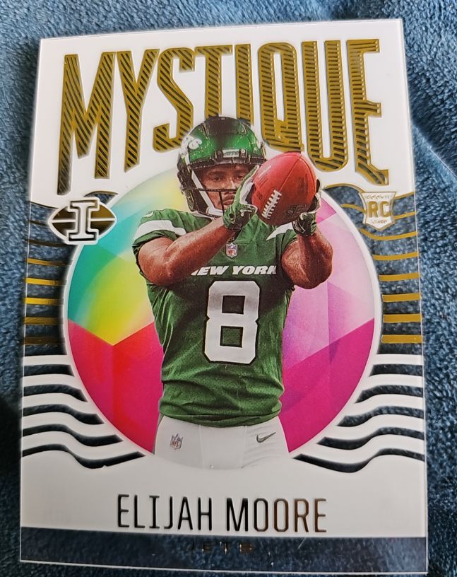 2021 Panini Illusions Mystique #MY-16 Elijah Moore — front