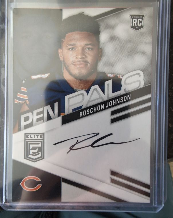 2023 Donruss Elite Pen Pals #PP Roschon Johnson — front
