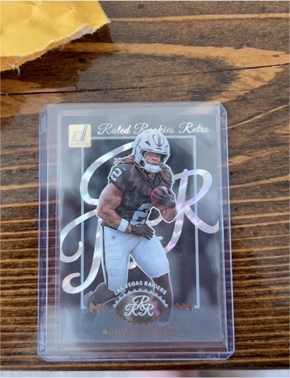 2025 Donruss Rated Rookies Retro #10 Ashton Jeanty — front