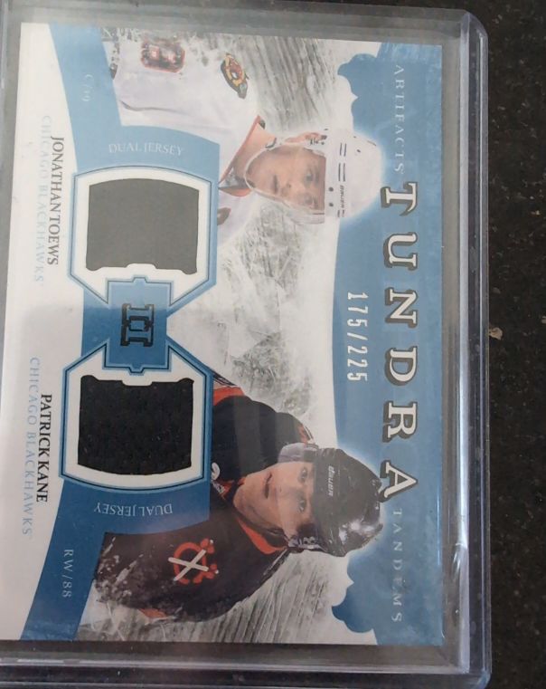 2011-12 Upper Deck Artifacts Tundra Tandems #TT2 Jonathan Toews / Patrick Kane — front