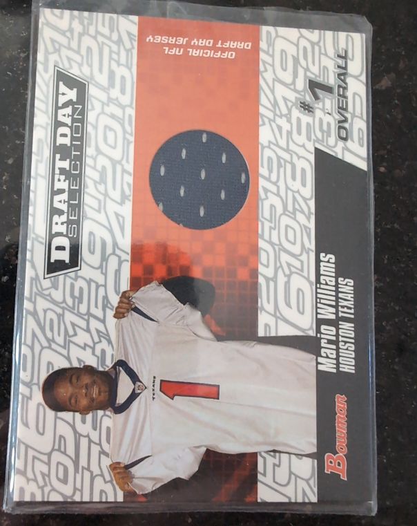2006 Bowman Draft Day Selections #DJ-MW Mario Williams — front