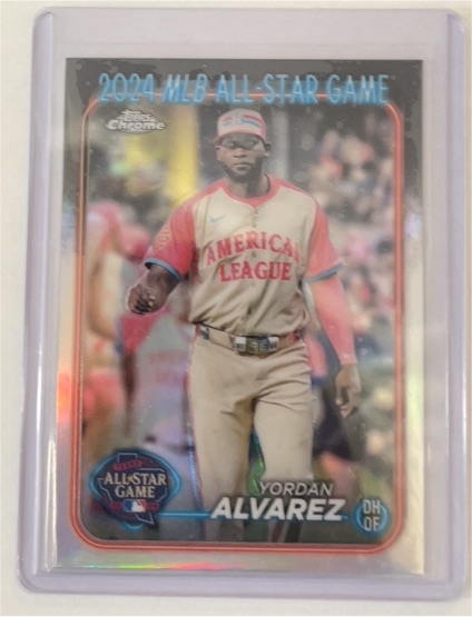 2024 Topps Chrome Update #ASGC-9 Yordan Alvarez — front