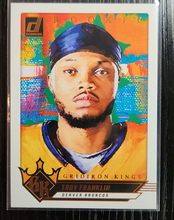 2024 Donruss #18 Troy Franklin Rookie Gridiron Kings — front