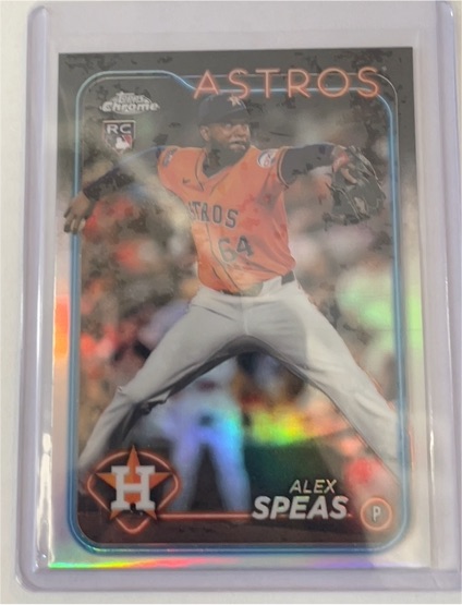 2024 Topps Chrome Update #USC175 Alex Speas — front