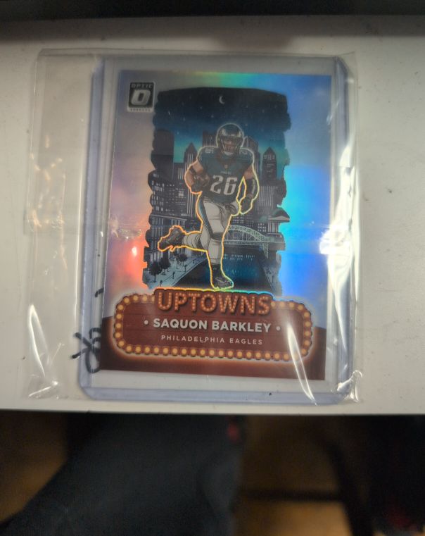 2024 Panini Donruss Optic Uptowns #17 Saquon Barkley — front