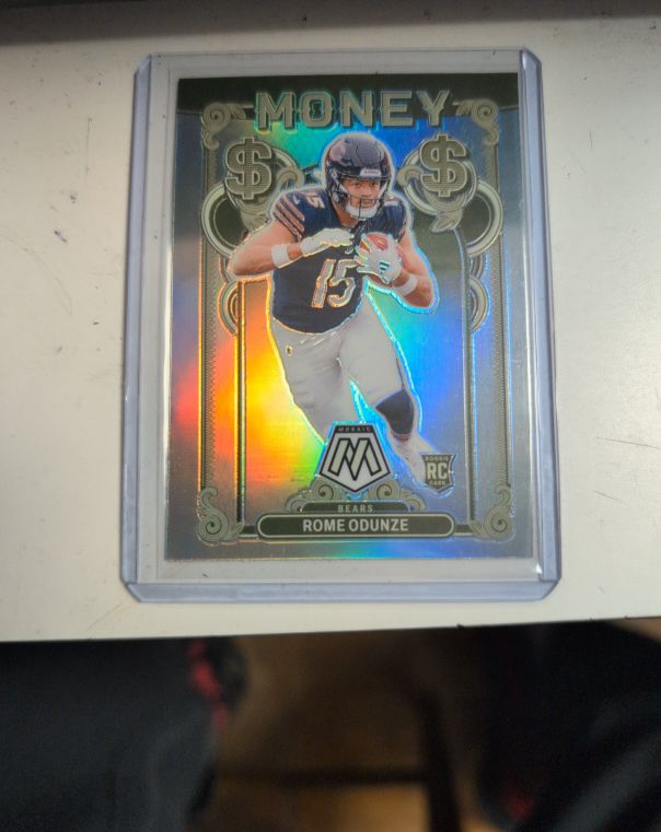 2024 Panini Mosaic #8 Rome Odunze Money — front