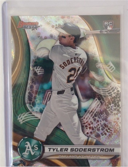 2024 Bowman's Best #47 Tyler Soderstrom — front