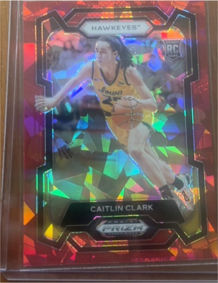 2024 Panini Prizm Draft Picks #57 Caitlin Clark — front