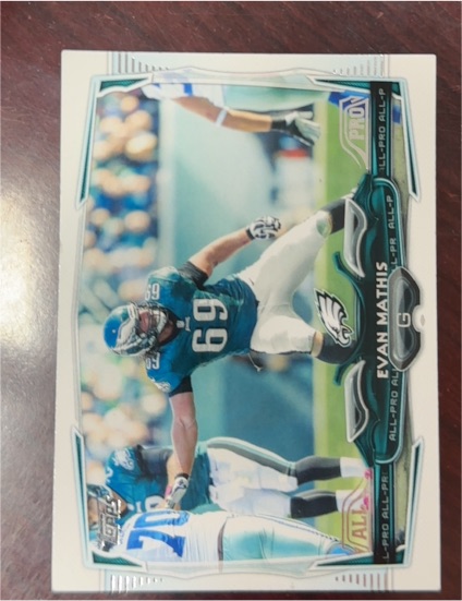 2014 Topps #114 Evan Mathis — front