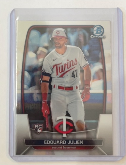 2023 Bowman Chrome #1 Edouard Julien — front