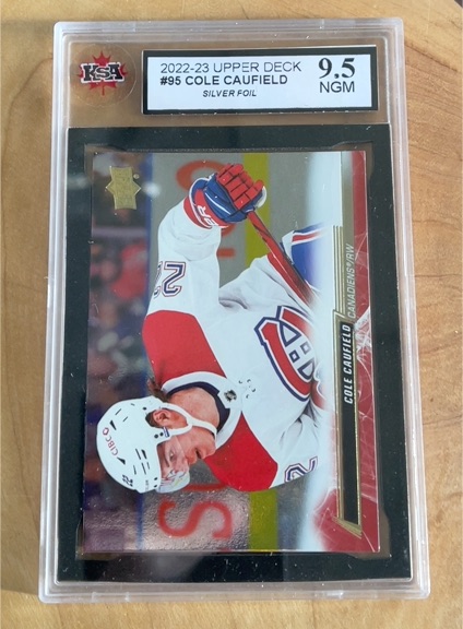 2022-23 Upper Deck #95 Cole Caufield — front