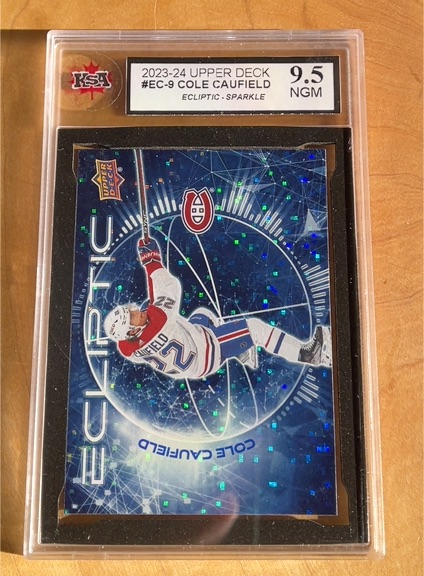 2023-24 Upper Deck Series 2 Ecliptic #EC-9 Cole Caufield — front