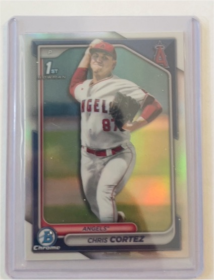 2024 Bowman Draft Chrome #BDC-77 Chris Cortez — front