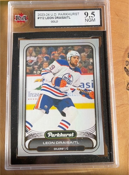 2023-24 U.D. Parkhurst #112 Leon Draisaitl — front