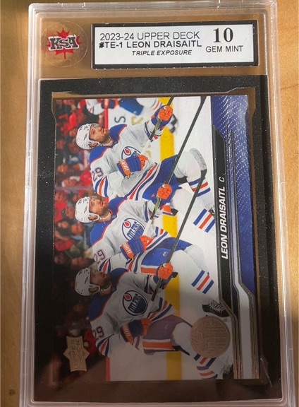 2023-24 Upper Deck #TE-1 Leon Draisaitl — front