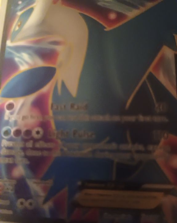 2014 Pokémon TCG Roaring Skies #101 Latios EX Full Art — front