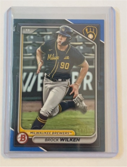 2024 Bowman Draft #BDC-117 Brock Wilken — front